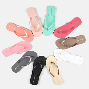 2022 Wholesale Factory Custom Logo Pvc Pu Slippers new color With Embossed Printing Flip Flops For Company