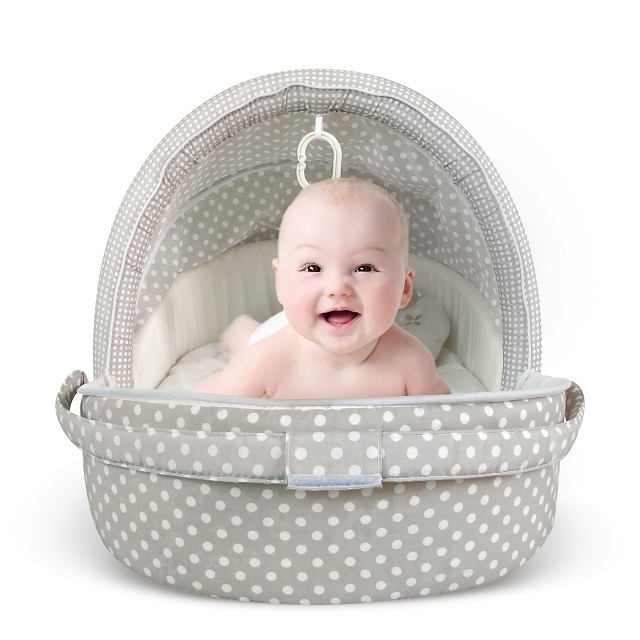 Promotion Light Candy Bear Travel Tent Funny Newborn Baby Moses Basket With Pillow And Mattress