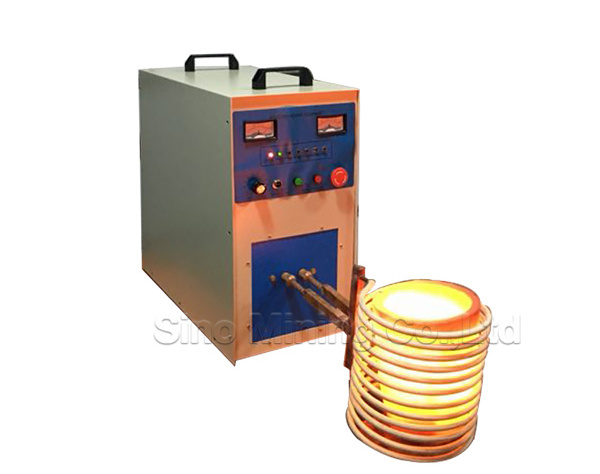 Hot Sales 3-8Kg Gold Melting Furnace 24K Gold Refining Machine 15Kw High Frequency Induction Heater Furnace