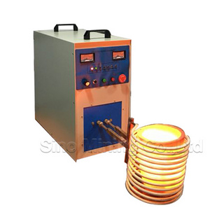 Hot Sales 3-8Kg Gold Melting Furnace 24K Gold Refining Machine 15Kw High Frequency Induction Heater Furnace