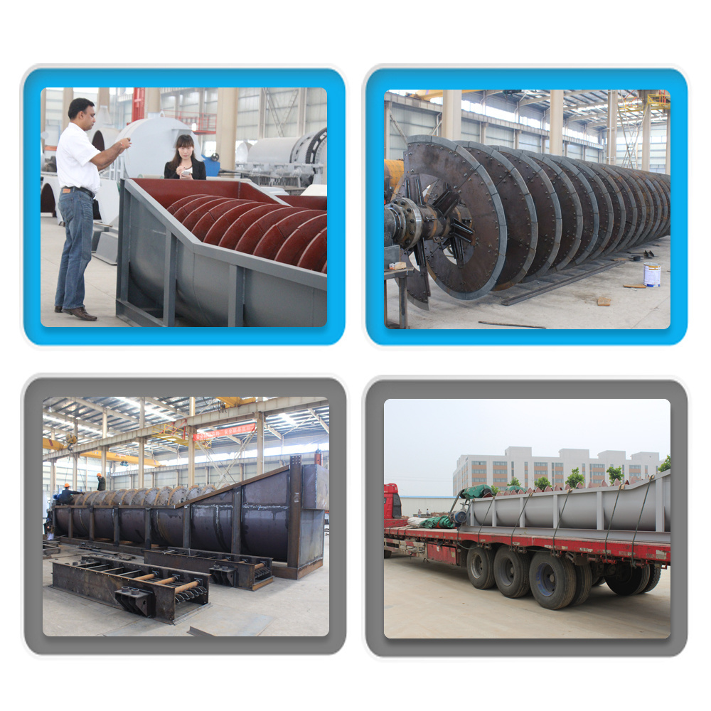 coal washing machine or Spiral classifier or sand washer with competitive price