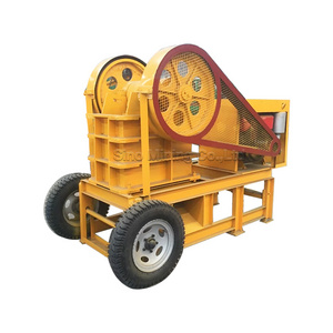 Factory Price PE/PEX 150*250 Mobile Jaw Crusher Machine Diesel Engine For Jaw Crusher