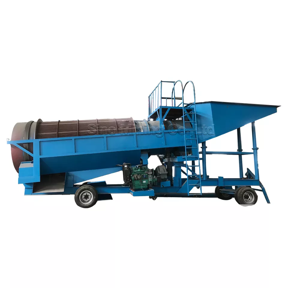 Best Selling Long Working Life Small Gold Washing Plant Portable Gold Wash Plant 50 Tph Gold Wash Plants