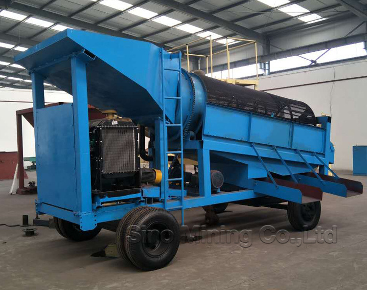 Whole-Life Service Drum Gold Wash Plant Gold Washing Machine And Crushing Small River Gold Washing Plant