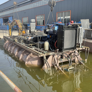 Amphibious excavator for swamp area construction