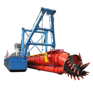 Chinese Manufacturer Sand extracting suction pump dredger In River Lake Power Station