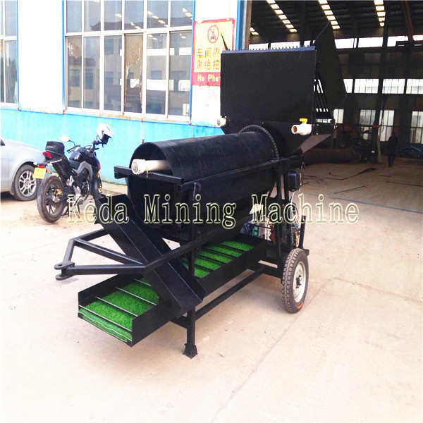 China Portable Small Gold Panning Equipment Gold Wash Plant Mini Gold Diamond Washing Plant For Sale