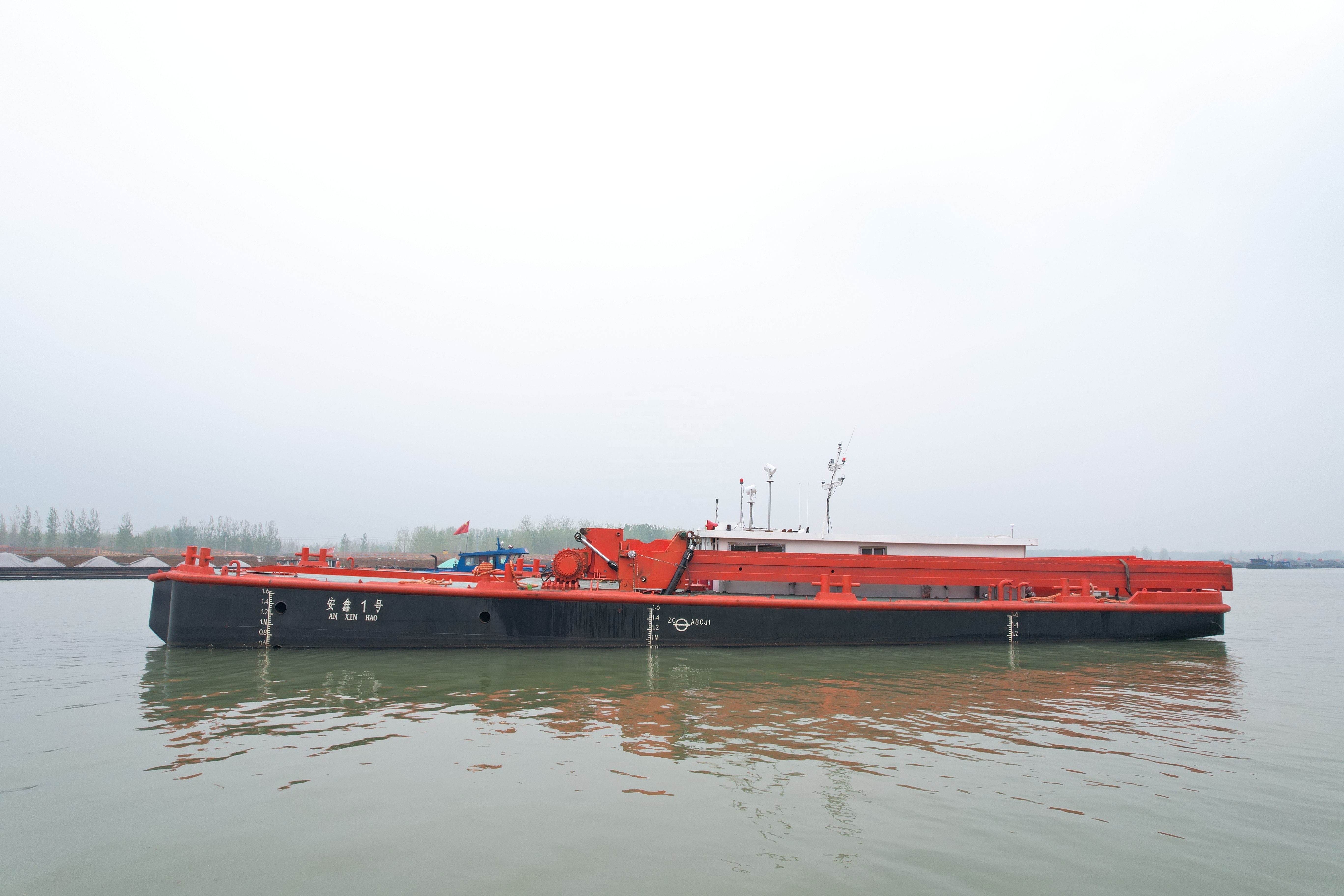 Keda Floating Small Sand Barge Boat Ship For Sale