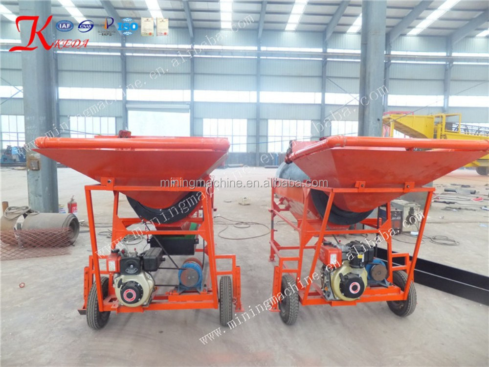 CHINA mini gold trommel for sale / small gold wash plant