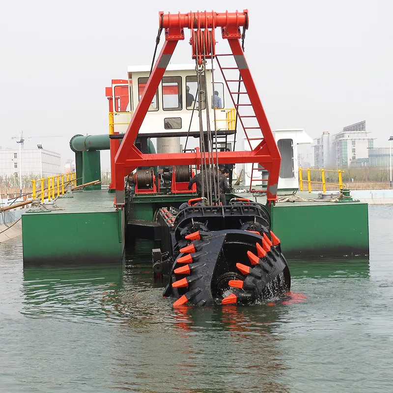 Keda River Lake Cleaning Machine Floating Multifunction Dredger