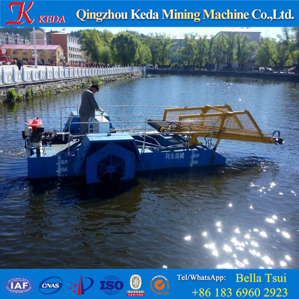 River and Lake Cleaning Machine , Aquatic Weed and Rubbish Salvage