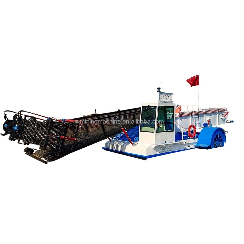 weed cutting ship water hyacinth harvester water hyacinth harvester aqautic plant collection harvester