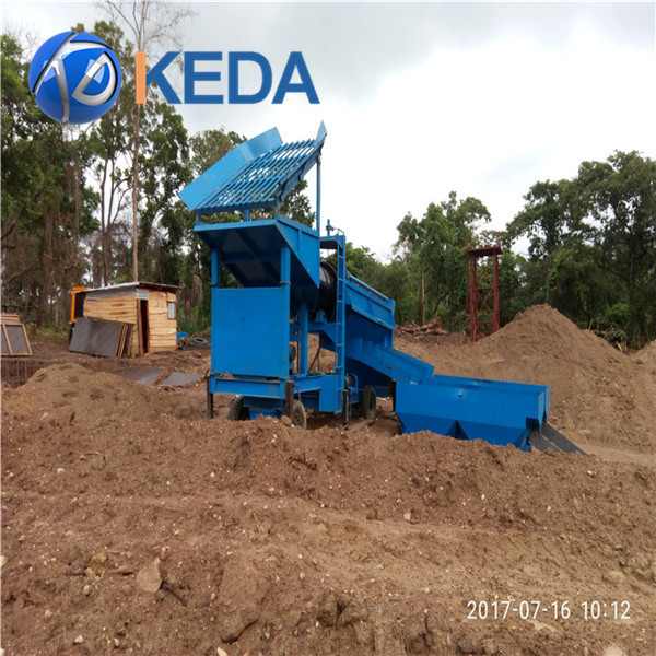 keda Mining separating equipment used gold trommel price for sale