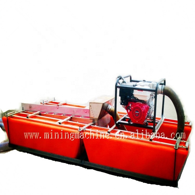 keda mini gold dredger / gold ship/ Small Size River Sand Dredging Barge for sale