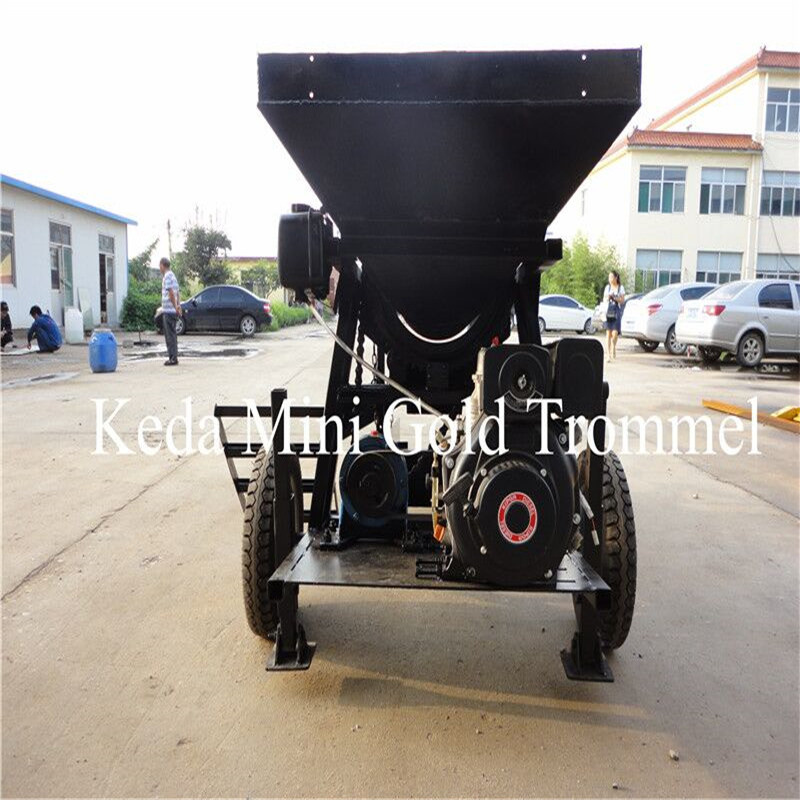 Best Selling High Capacity Small Scale Alluvial Gold Dust Wash Plant