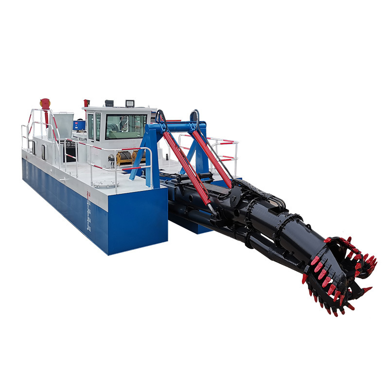 Dredging Equipment Machinery Mud Desilting Machine Lake Cleaning Cutter Suction Dredger for Land Reclamation