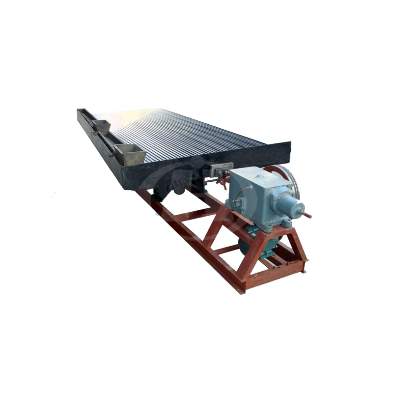 Placer Gold Mining Machine Concentrator Small Steel Trough Support Vibrating Table