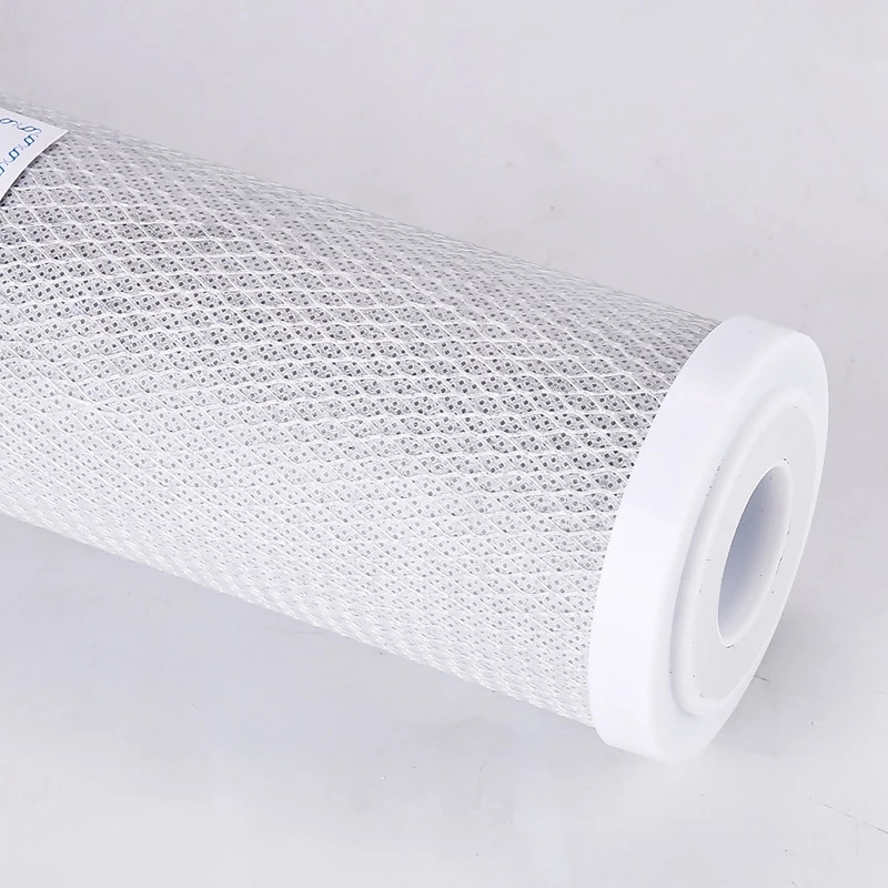 Water Filter Activated Carbon Cartridge Filter 10/20 Inch Cartridge Replacement Purifier CTO Block Carbon Filter