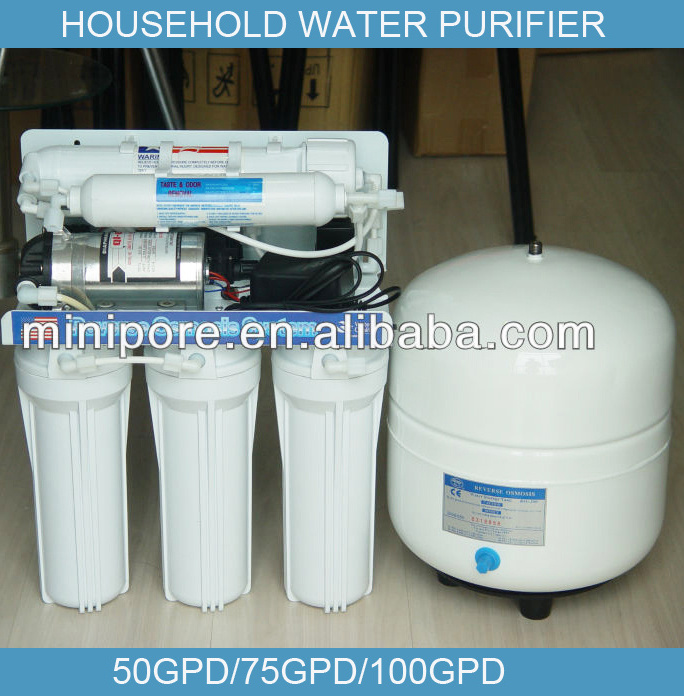 Factory wholesale reverse osmosis ro 75gpd 100gpd portable water purification unit