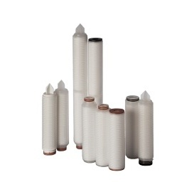 Factory price hydrophobic pp / nylon membrane filter cartridge 0.22 micron pleated water filter