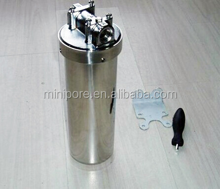 stainless steel 10 inch filter housing for household water purifier