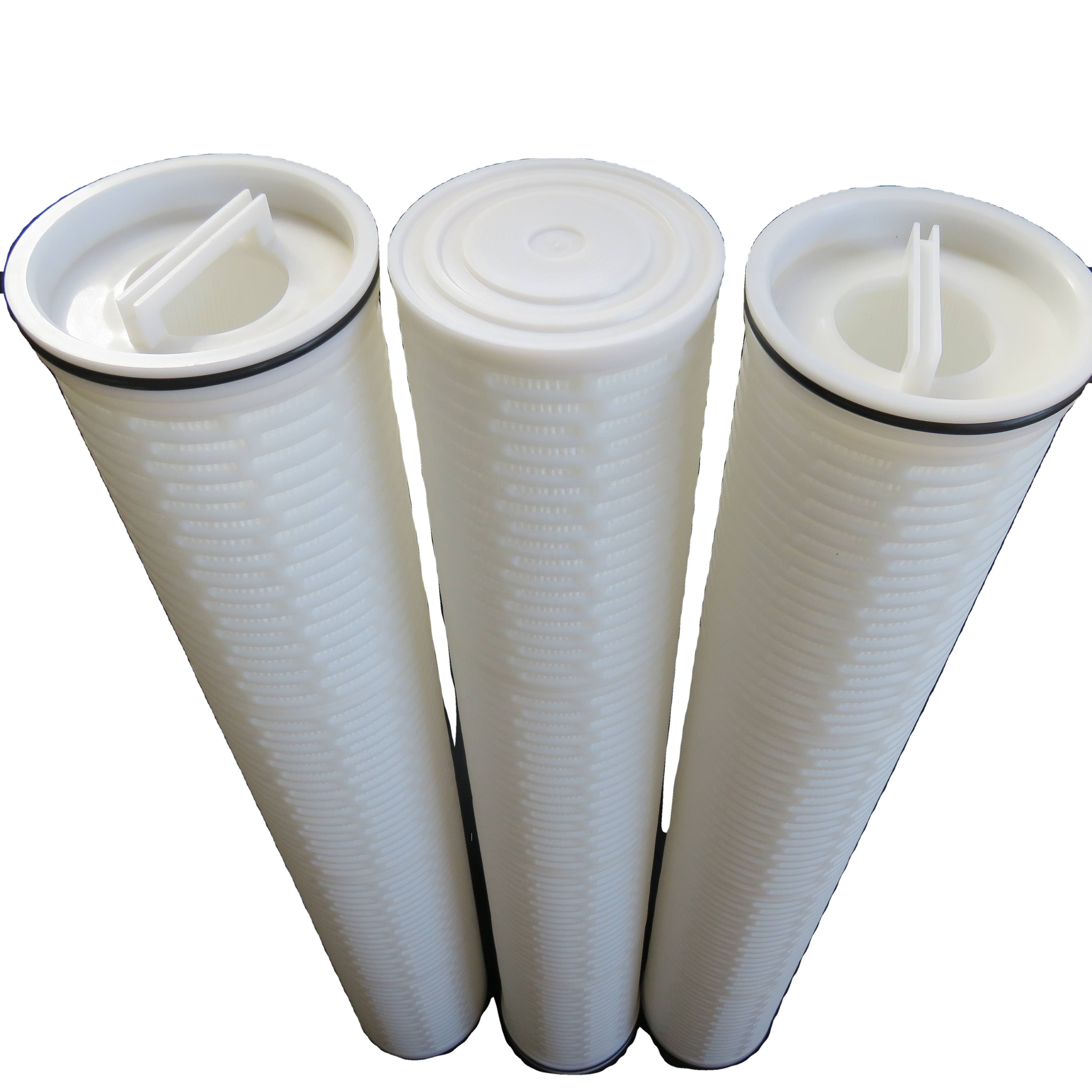 High flow rate Pleated 6'' membrane water filter cartridge FOR RO WATER TREATMENT