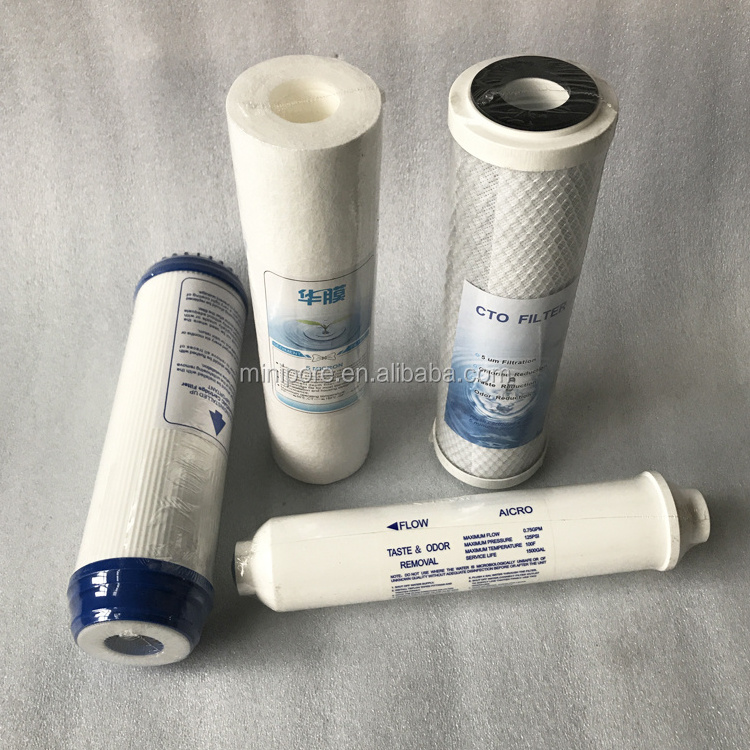 Manufacturer 5 MICRON pp udf cto water filter cartridge 10 inch for water filter