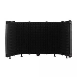 Good M5 5 Doors Plastic MIC Filter Wind Screen Studio Recording Wind Screen Sound Filter Professional Microphone Sound Isolation