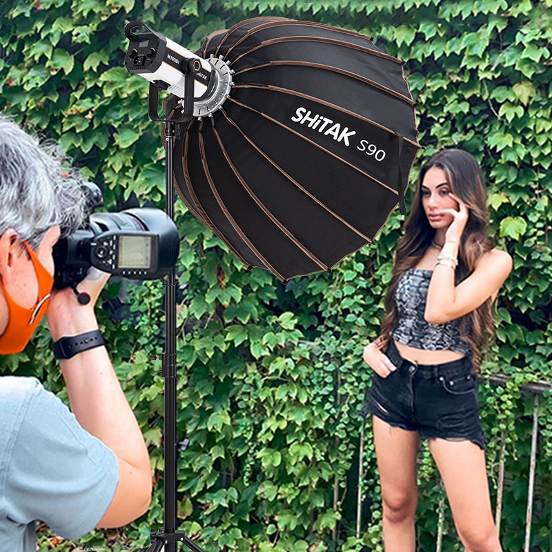 New S90 90CM Metal Aluminum Lighting Kit Shooting Photo Studio Accessoires Umbrella Photography Softbox for Out Door Photography