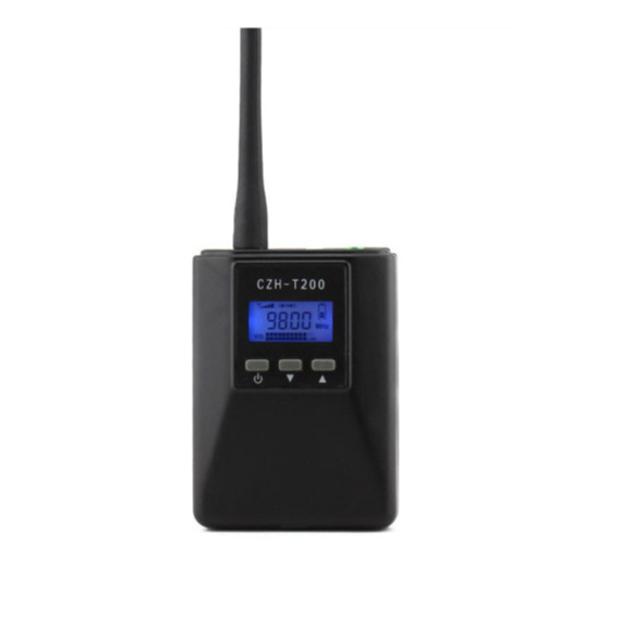 200mW Portable Audio amplifier FM Transmitter 76-108 MHz Long Range Radio Station Broadcast