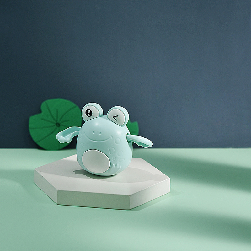 Bathtub Toy Animal Water Bathroom Playing Swim Frog Mini Cartoon Educational Clockwork Bath Wind-up Toy For Toddler Baby