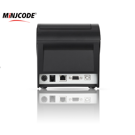 MJ8330 80mm WiFi LAN RS232 BT USB Price Ticket impresora portatil Printer Thermal POS Receipt 80 mm plug Printer