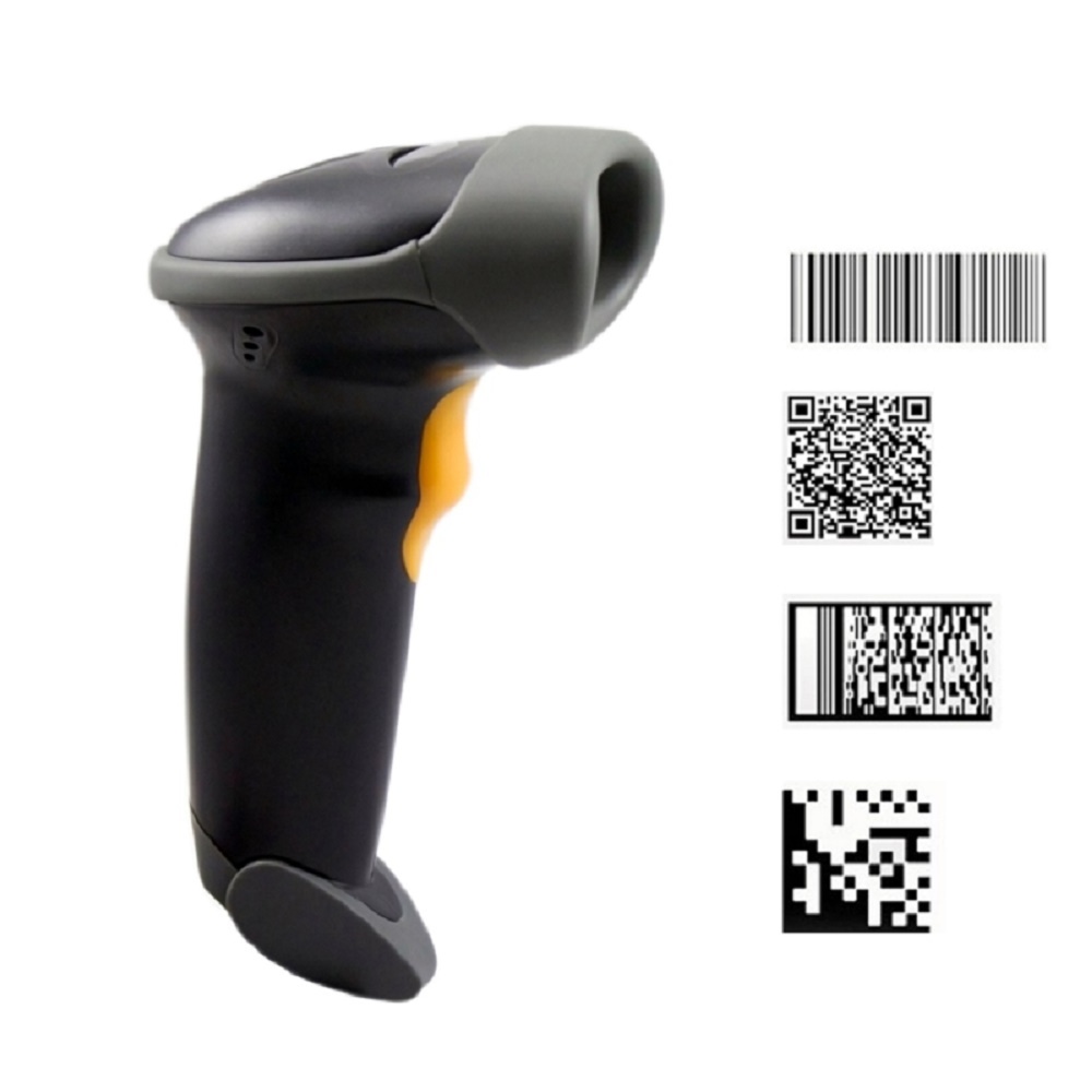 MJ2880 wireless Bluetooth  portable barcode scanner industrial touch barcode readers optional