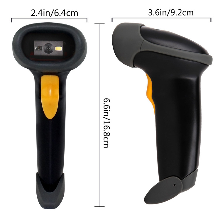 MJ2880 wireless Bluetooth  portable barcode scanner industrial touch barcode readers optional