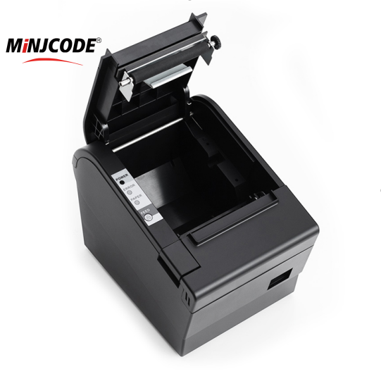 MJ8330 80mm WiFi LAN RS232 BT USB Price Ticket impresora portatil Printer Thermal POS Receipt 80 mm plug Printer