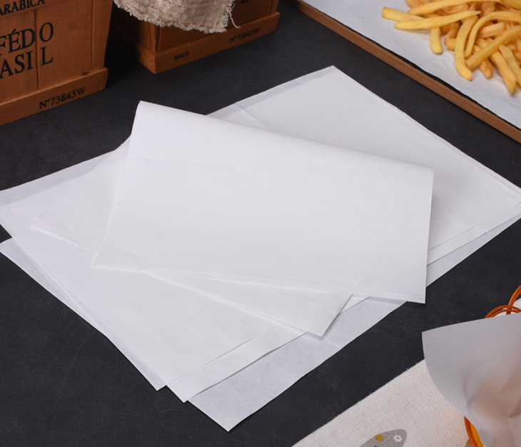 Custom 30*40cm 40*60cm Waterproof Kitchen Baking Parchment Paper Food Grade Greaseproof Baking Silicone Oil Proof Barbuce Paper