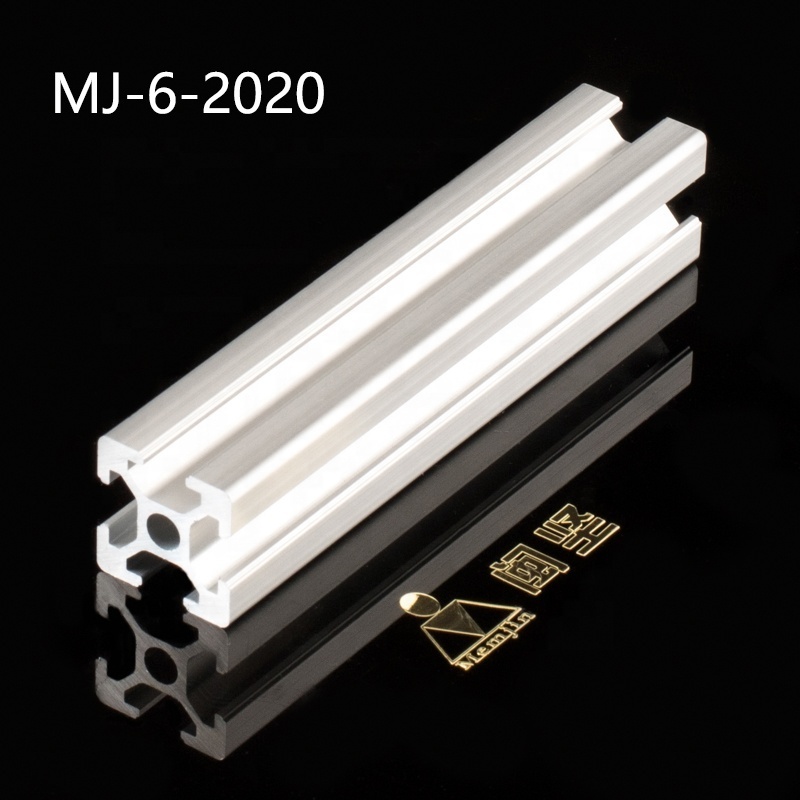 Widespread Application 20 Series Aluminium Profiles 2020 T slot 6 mm Aluminum Extrusion