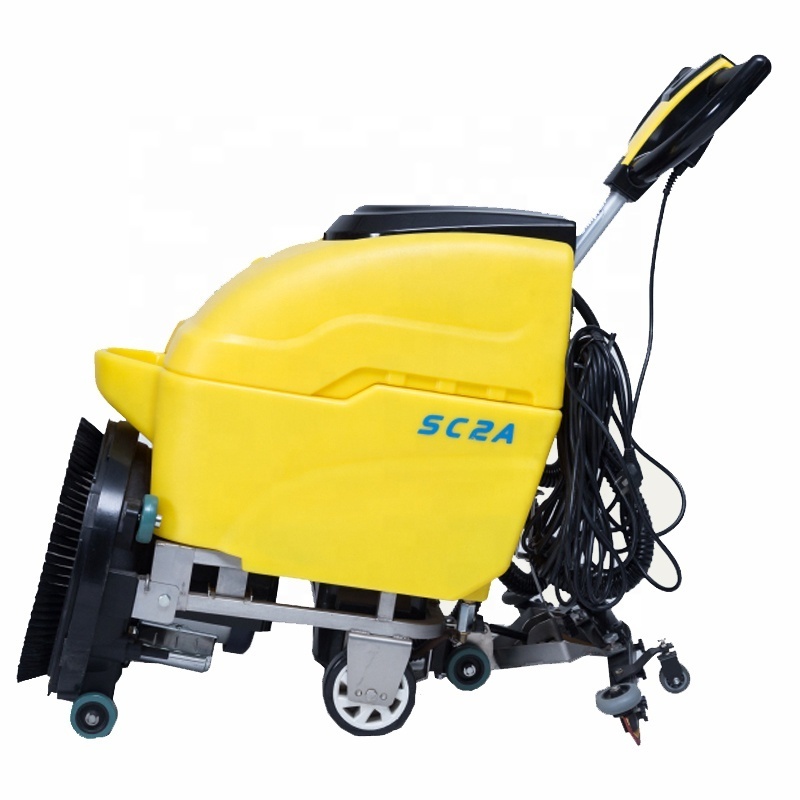 china factory supply cheap price multi-function shop industrial automatic marble scrubber floor brush washing machine scrubbers