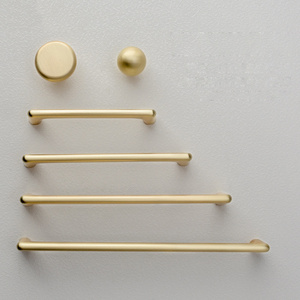 Handles Gold Kitchen Cupboards Handle Knobs Furniture Handles Drawer Pull Handles Kitchen Cabinet Hardware T Bar Brushed Brass