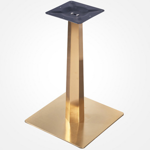 Table Base Round Furniture Restaurant Coffee Dining Chrome Metal Tulip Modern Stainless Steel Gold Table Marble Glass Base