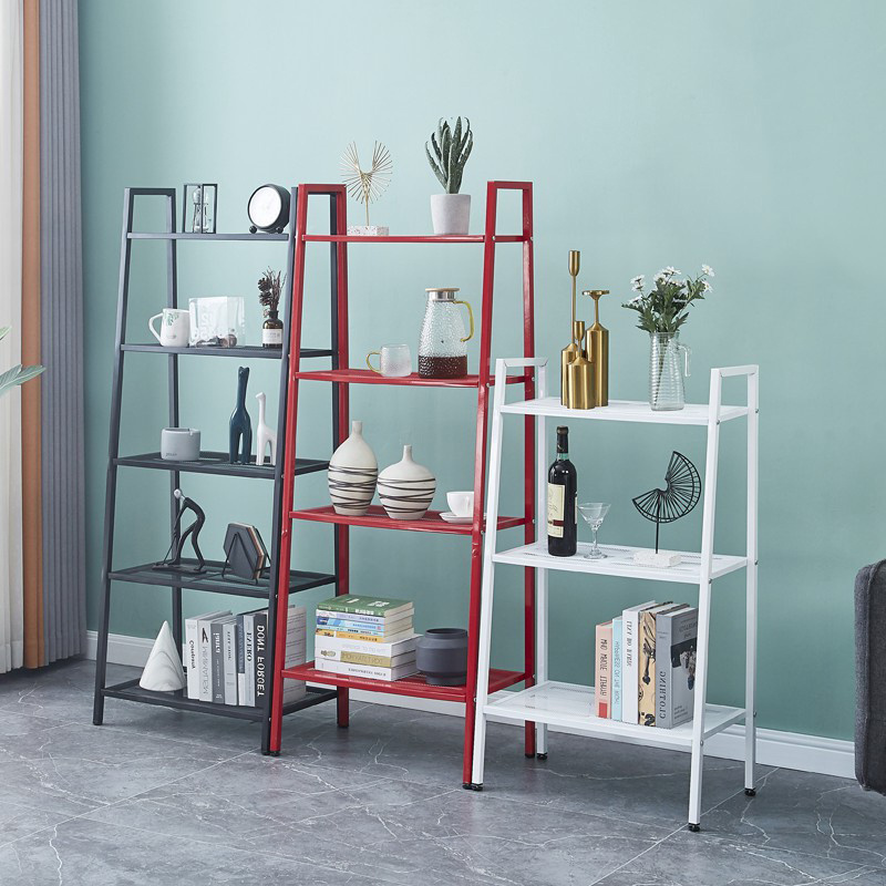 Bookcases 5 Layer Nordic Modern Metal Home Living Room Furniture Shelve Storage Holder Rack Metal Book Shelf Bookshelf Bookcases