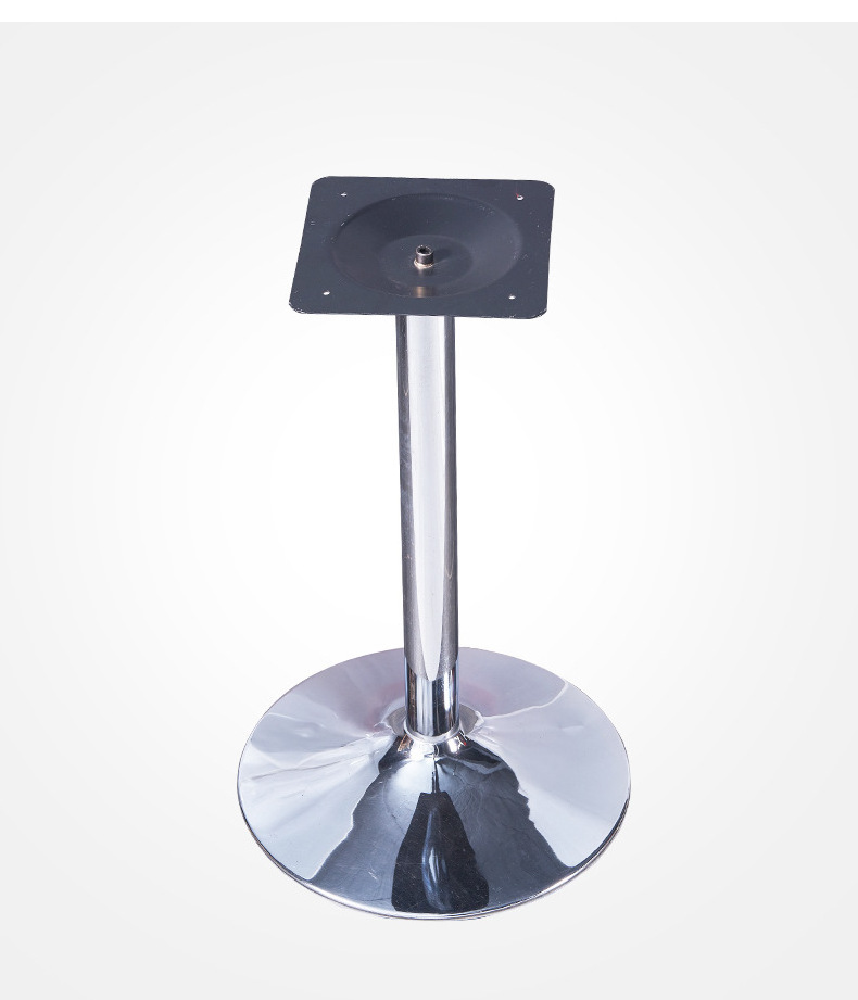 Table Base Chrome Marble Glass Industrial Furniture Restaurant Coffee Steel Metal Tulip Crank Stainless Steel Dining Table Base