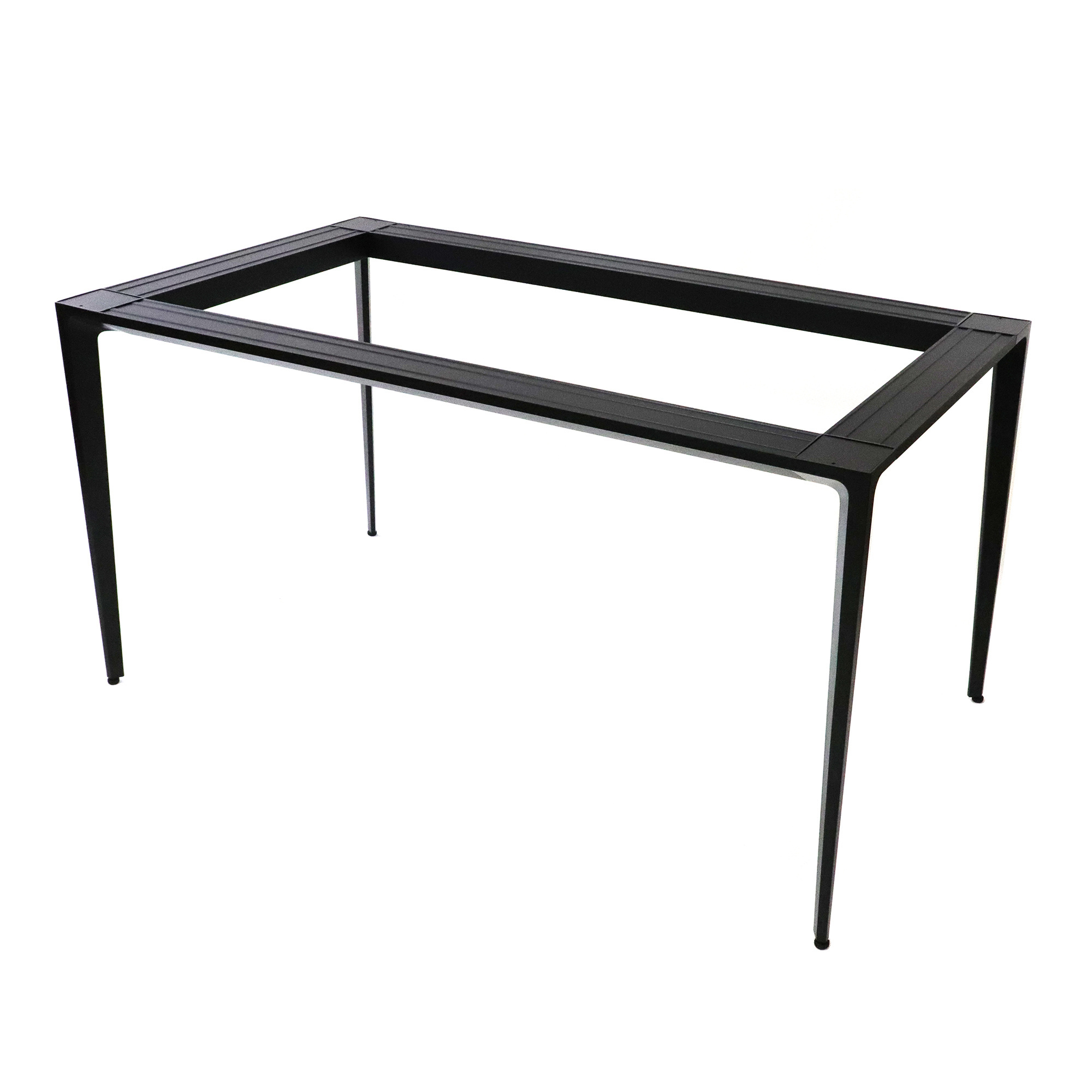 Table Frame Heavy Duty Furniture Dinning Coffee Industrial Dining Legs Glass Marble Aluminum Alloy Metal Table Frame For Table