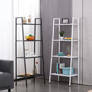 Bookcases 5 Layer Nordic Modern Metal Home Living Room Furniture Shelve Storage Holder Rack Metal Book Shelf Bookshelf Bookcases