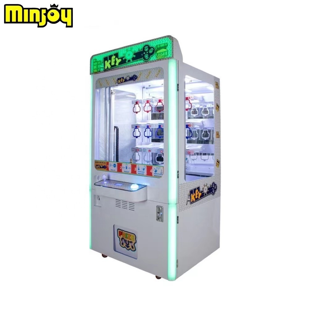 Toy Gift Prize Key Master Arcade Game Machines 15 Holes Key Master Vending Machine With Coin / Bill Acceptor