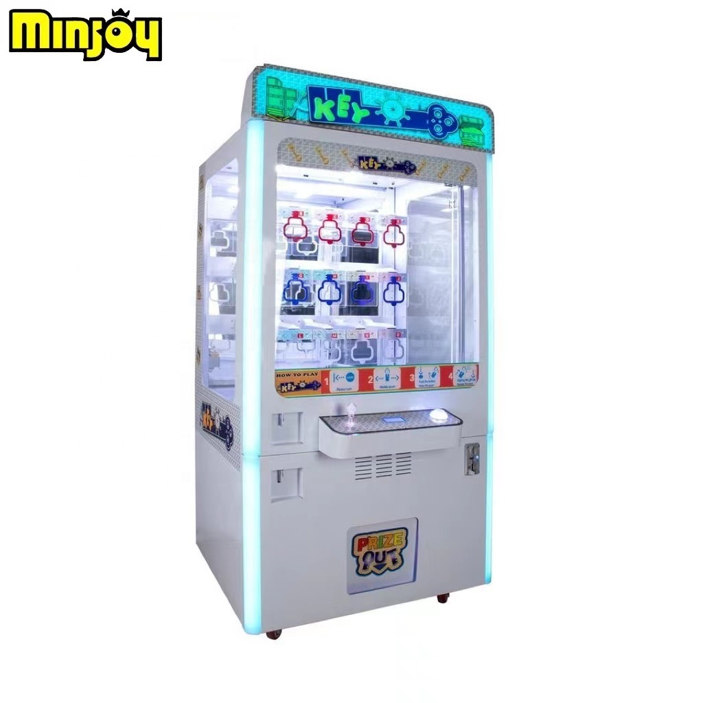 Toy Gift Prize Key Master Arcade Game Machines 15 Holes Key Master Vending Machine With Coin / Bill Acceptor