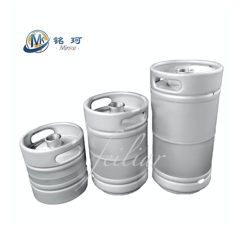 Empty Brand New new draft 20L,30L,50L beer barrel stainless steel barril de chope brewing  beer keg