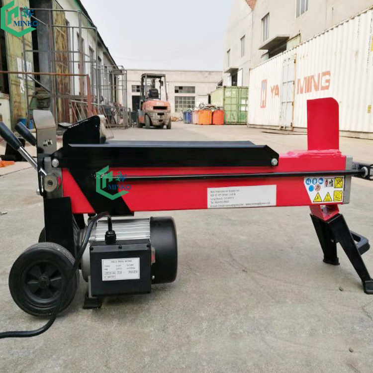 used wood log splitter cone wood splitting processor firewood machine for sale