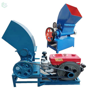 Diesel engine Recycle Eps foam melter hot melt waste plastic eva foam crusher melting recycling machine