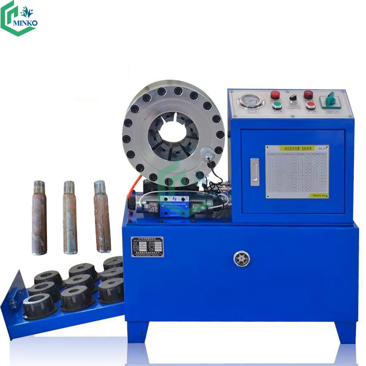 aluminum copper pipe tube end reducing swaging shrinking necking forming machine